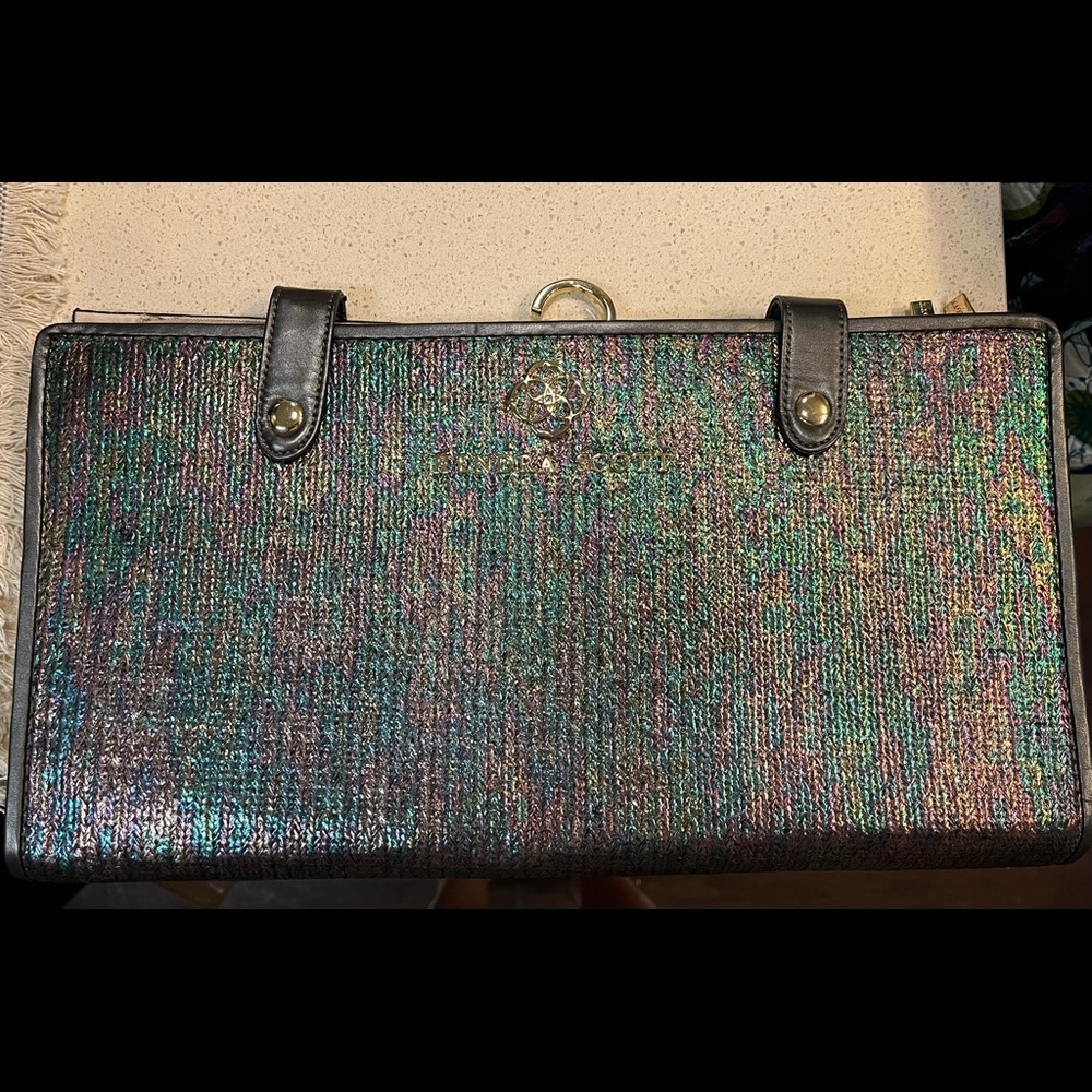 Kendra Scott Jet Set Large Iridescent Travel Jewelry Organizer